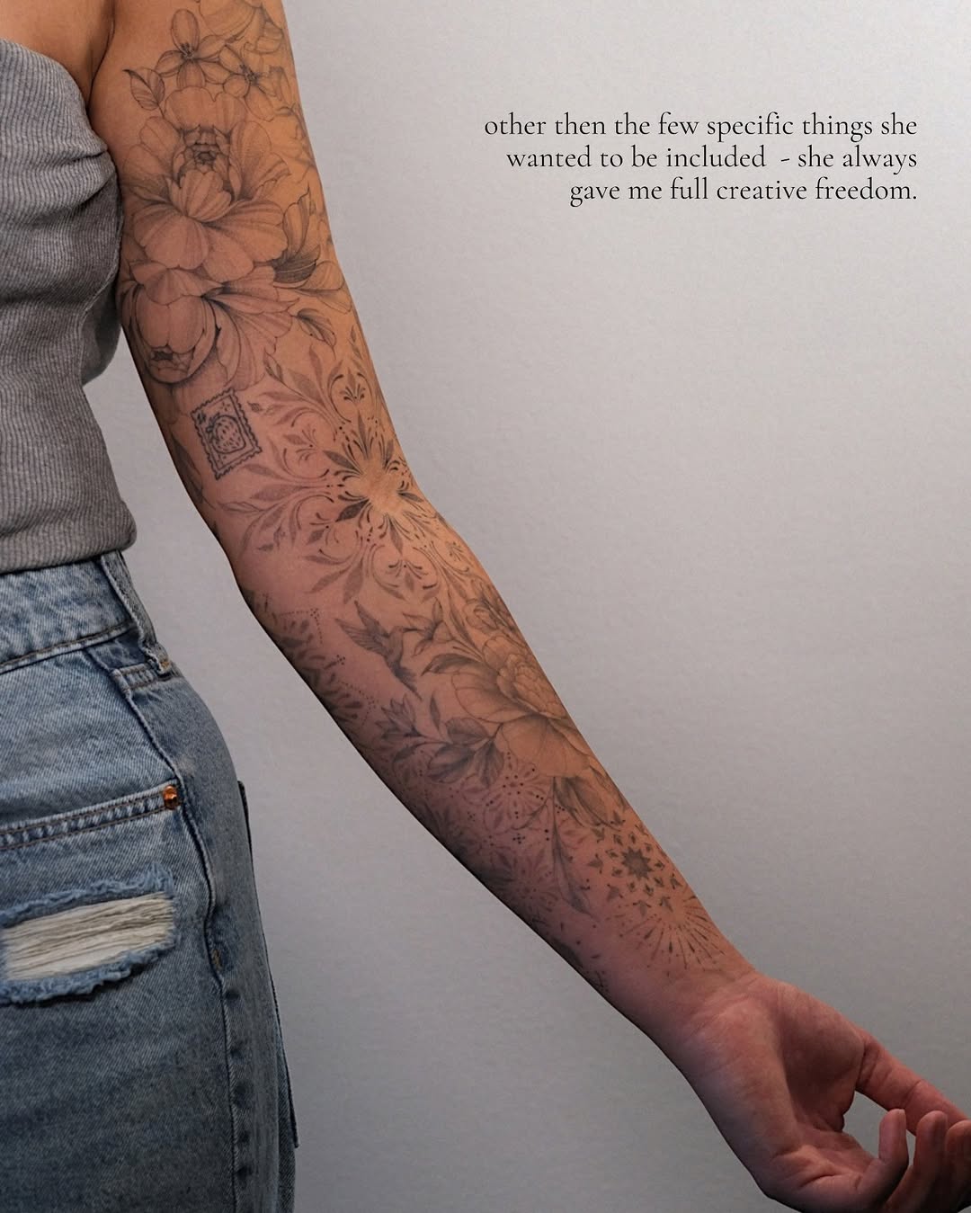 Tattoo by @temple.adorned โ fine_line