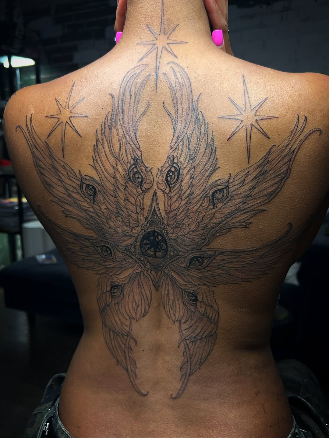 Tattoo by @taztheartist.tattoos โ blackwork