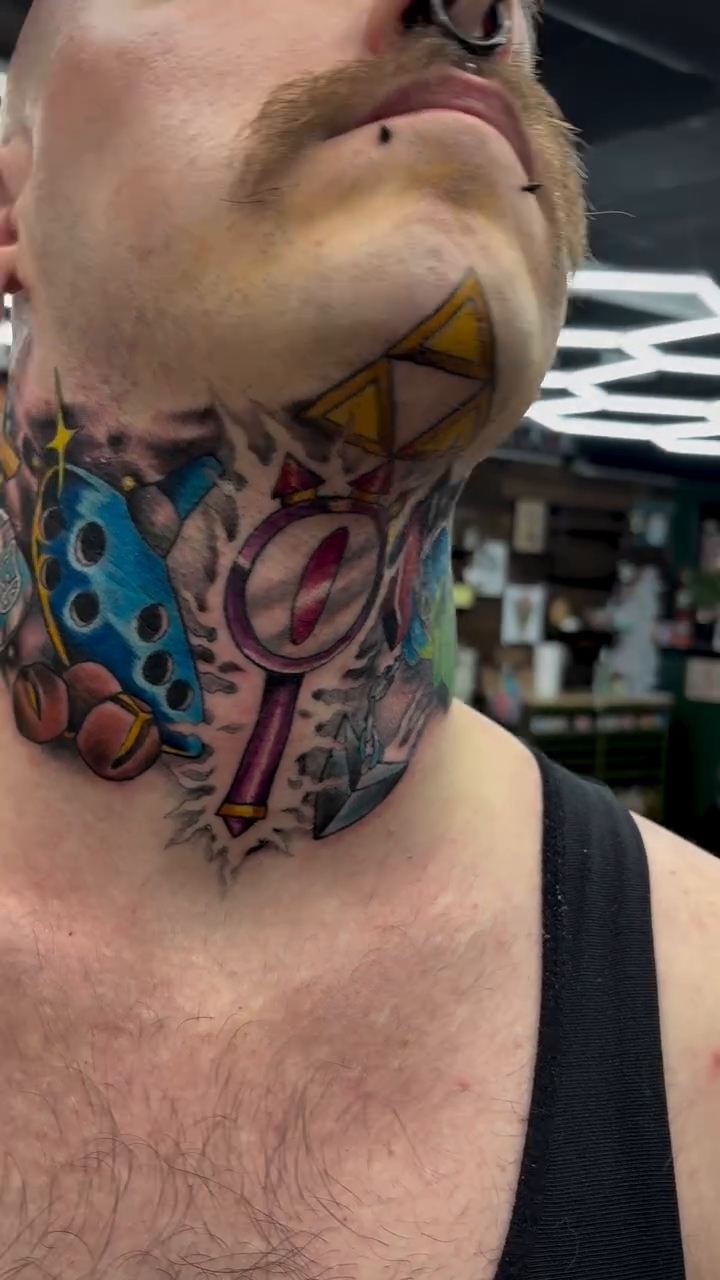 Tattoo by @robbiereeltattoo — illustrative, new_school