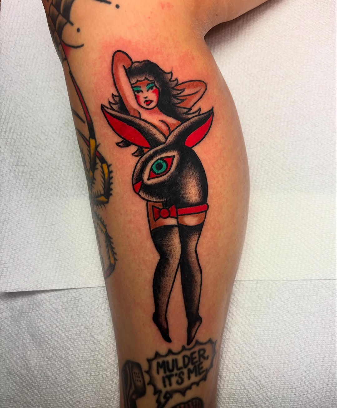 Tattoo by @twodeadfeet — american_traditional, illustrative