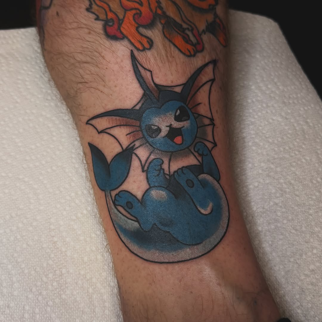 Tattoo by @liztattooer — new_school, anime
