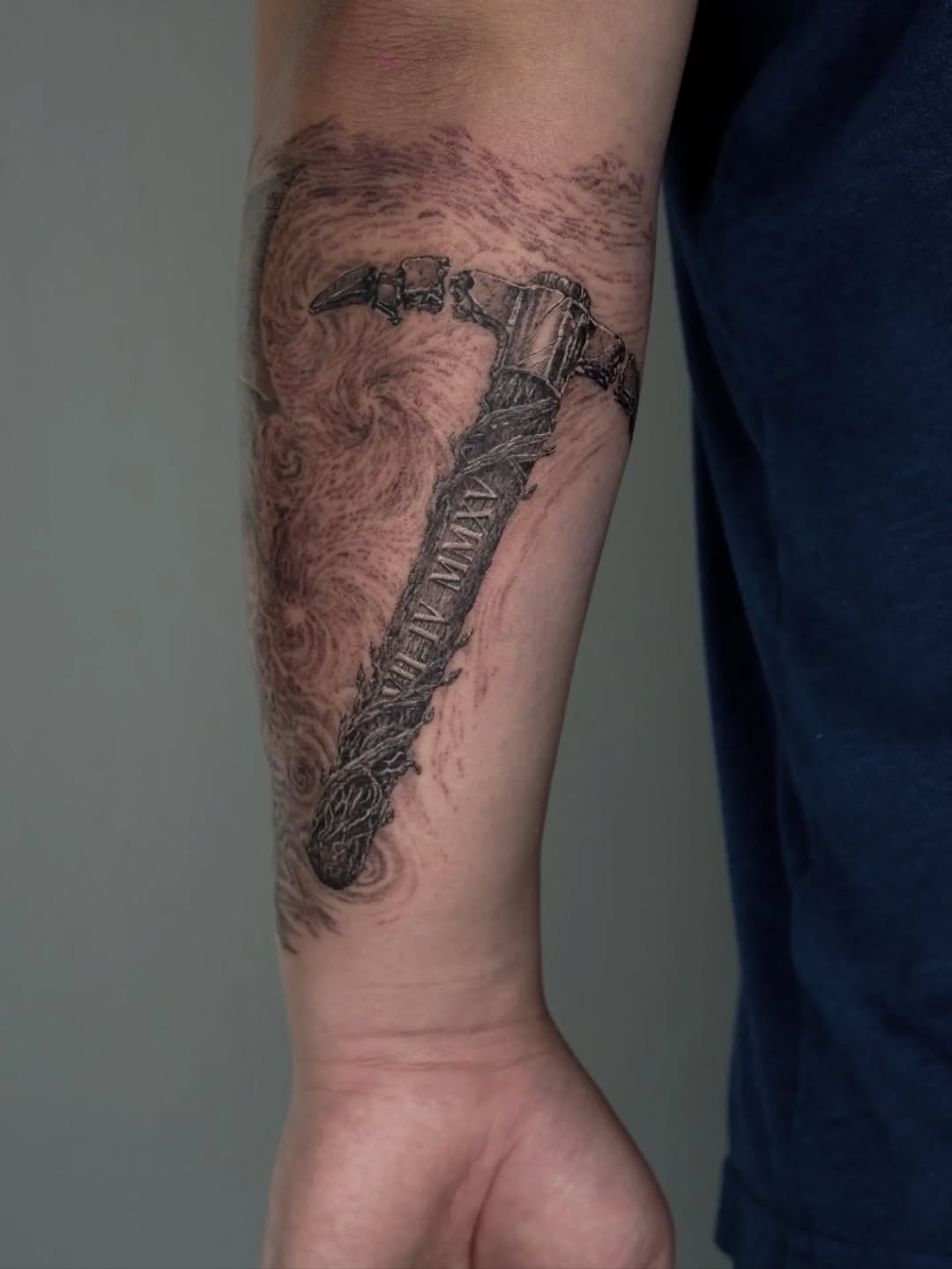 Tattoo by @mk_tt__ — black_and_grey, realism