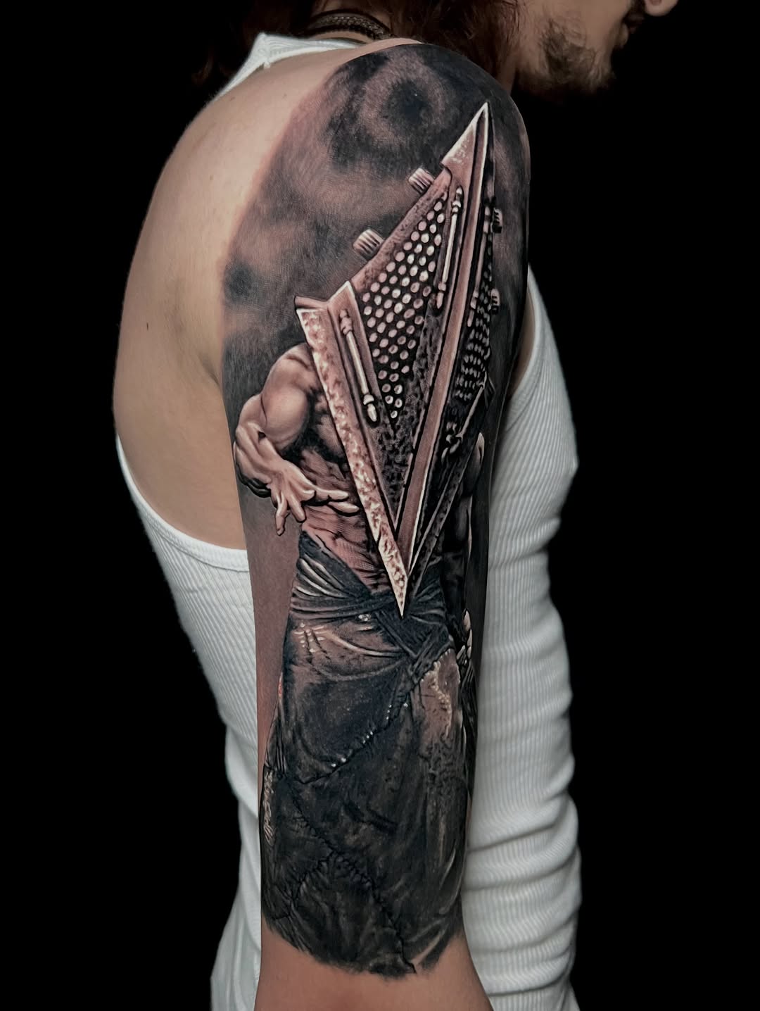 Tattoo by @alan.giles.tattoos — realism, dark_realism