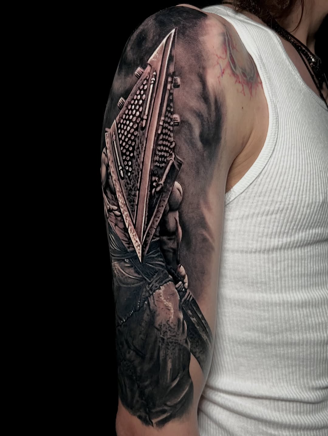 Tattoo by @alan.giles.tattoos — realism, dark_realism