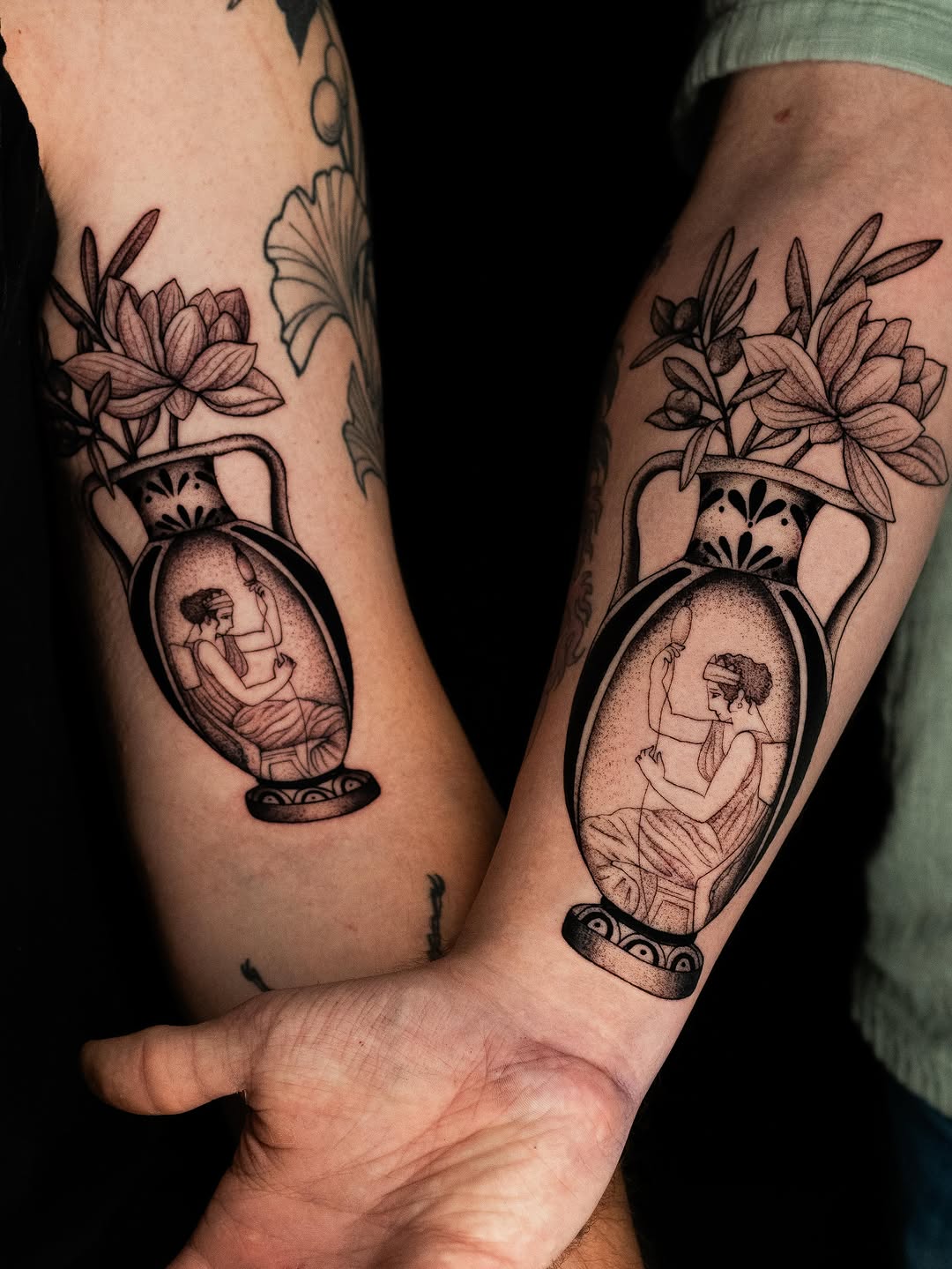 Tattoo by @ambergreytattoos — black_and_grey, illustrative