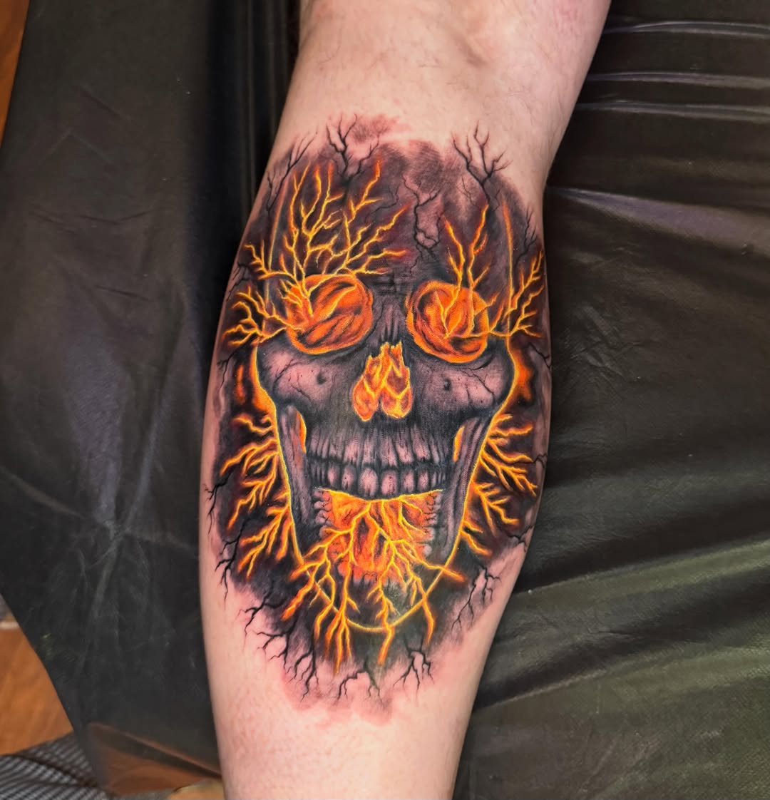 Tattoo by @starby5 — dark_realism, blackwork