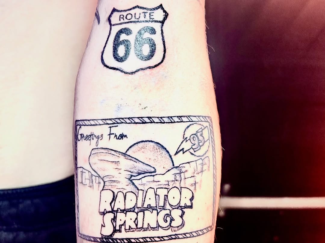 Tattoo by @theeartess — lettering_script