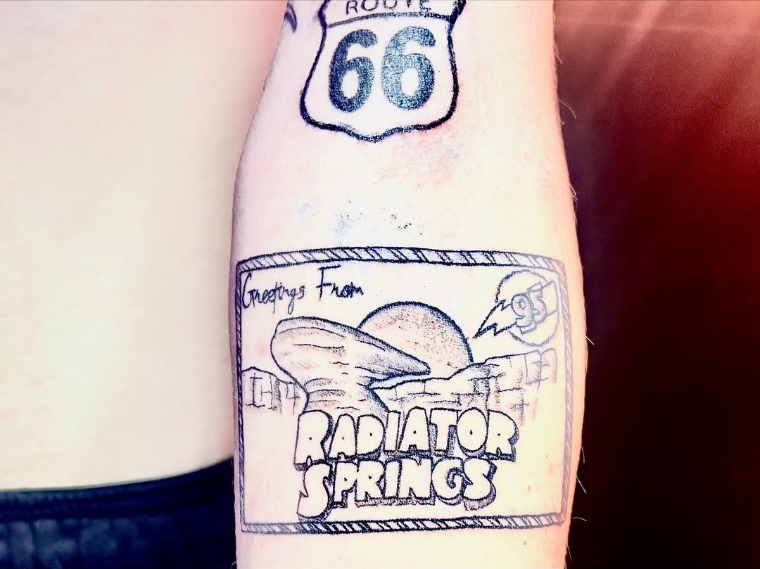 Tattoo by @theeartess — lettering_script