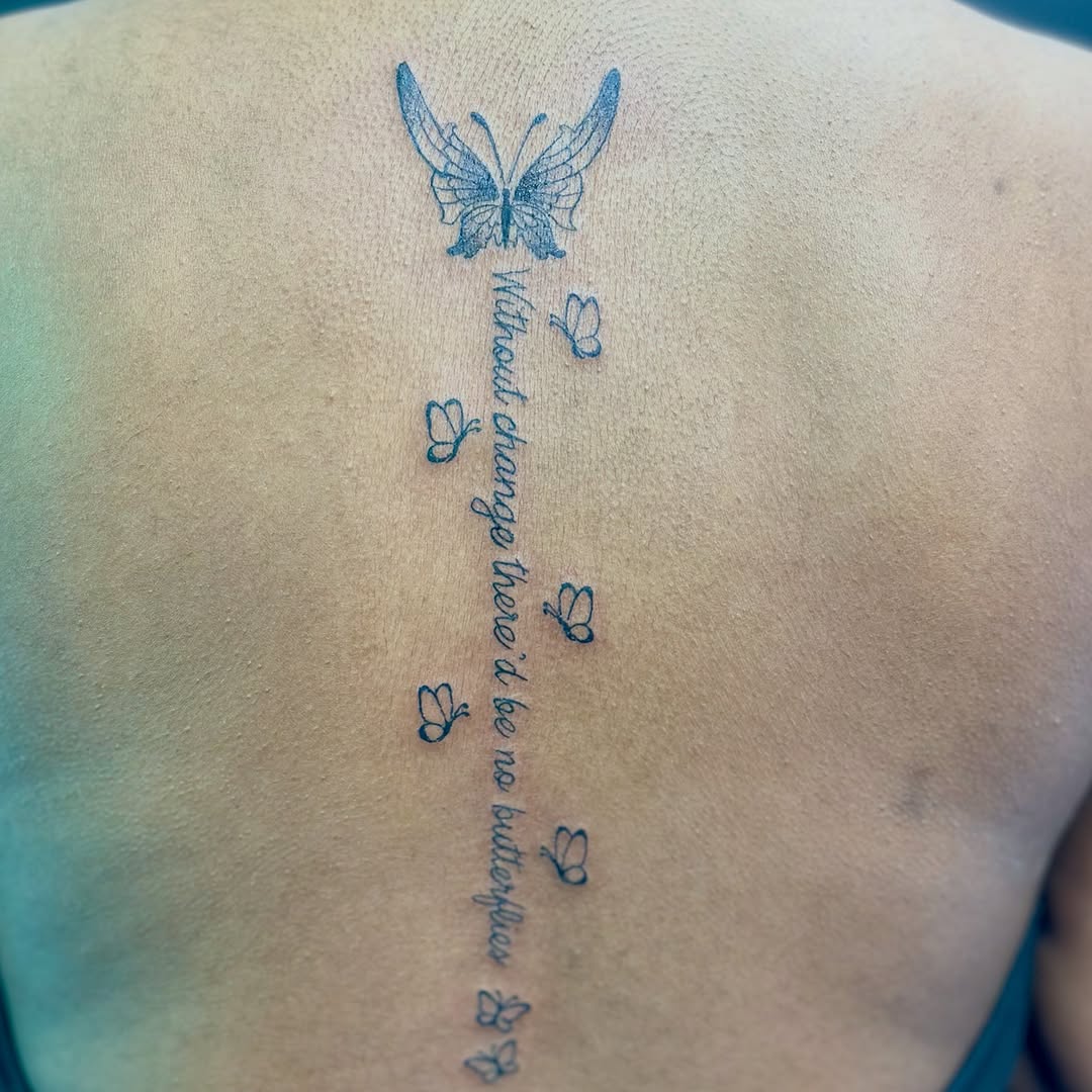Tattoo by @aj_inkvillage — fine_line, lettering_script