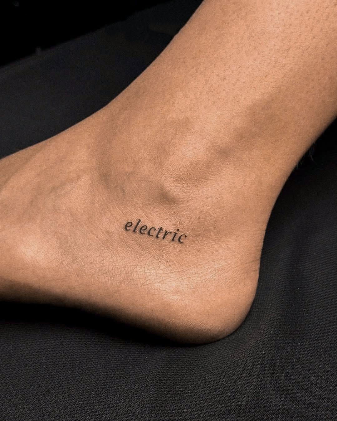 Tattoo by @ant_ink826 โ fine_line, lettering_script