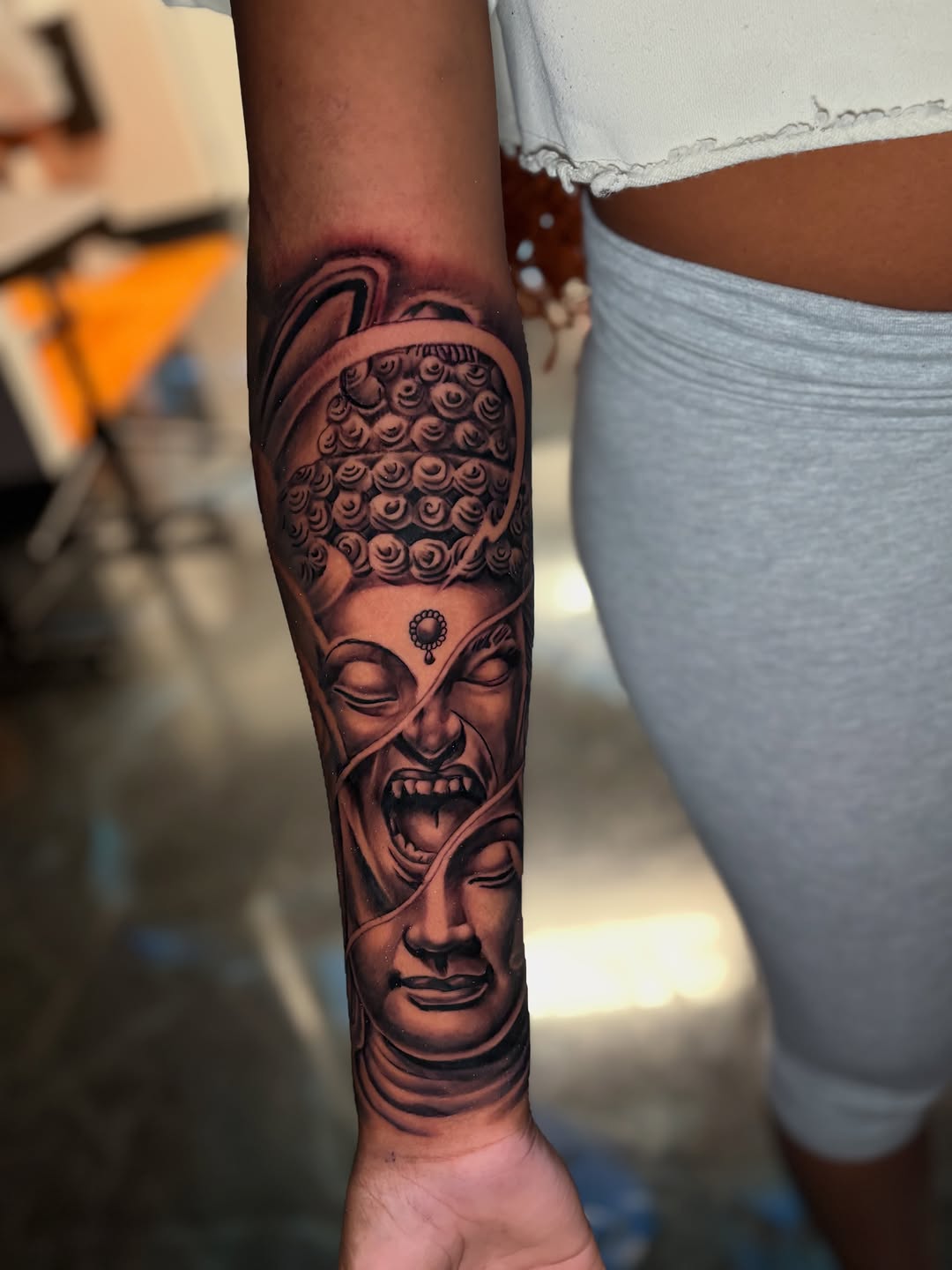 Tattoo by @inkby_vonte — black_and_grey, realism