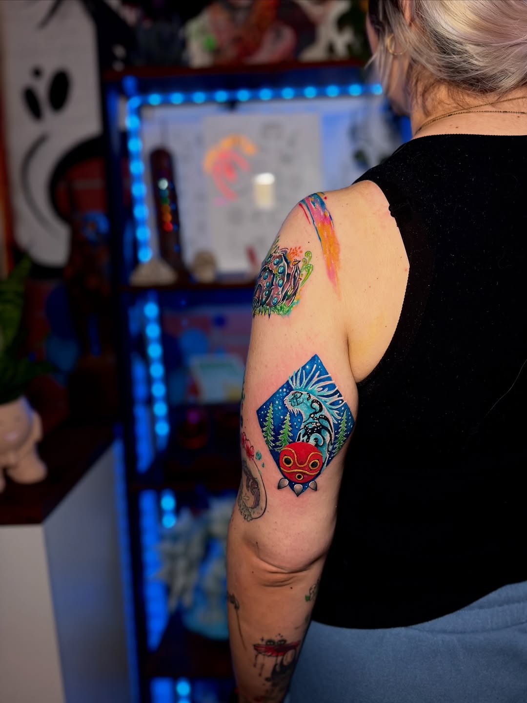 Tattoo by @key_artattoo — watercolor