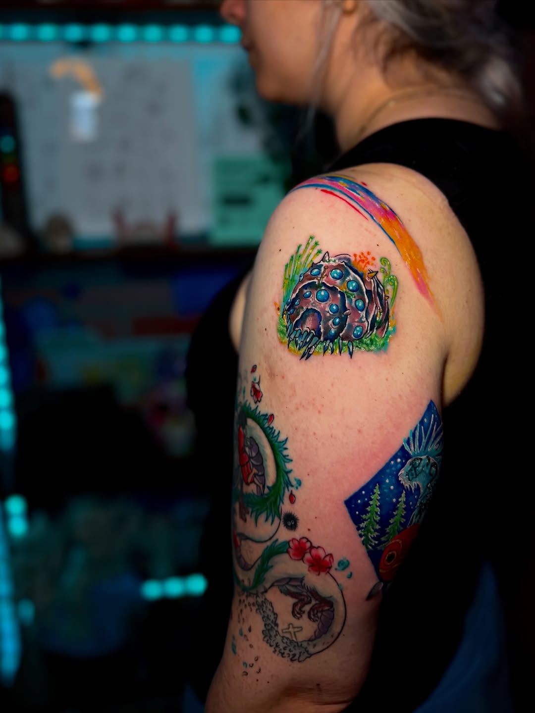 Tattoo by @key_artattoo — watercolor