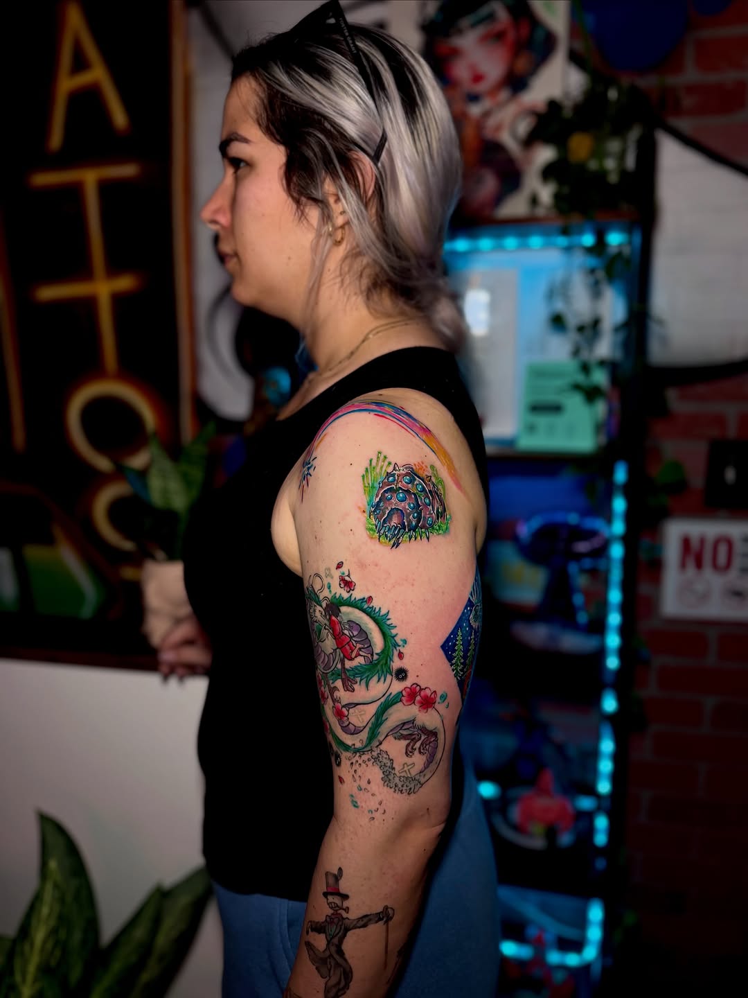 Tattoo by @key_artattoo — anime