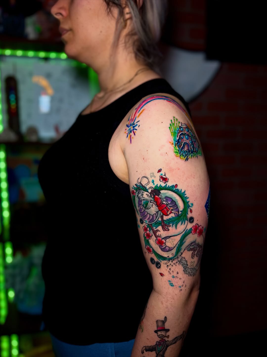 Tattoo by @key_artattoo — anime