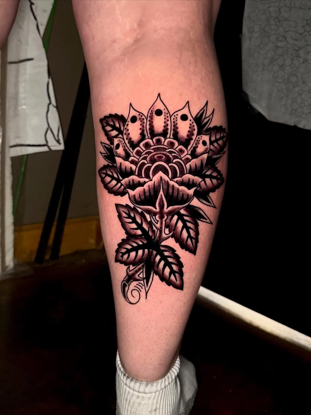 Tattoo by @sethwlkr — american_traditional, blackwork