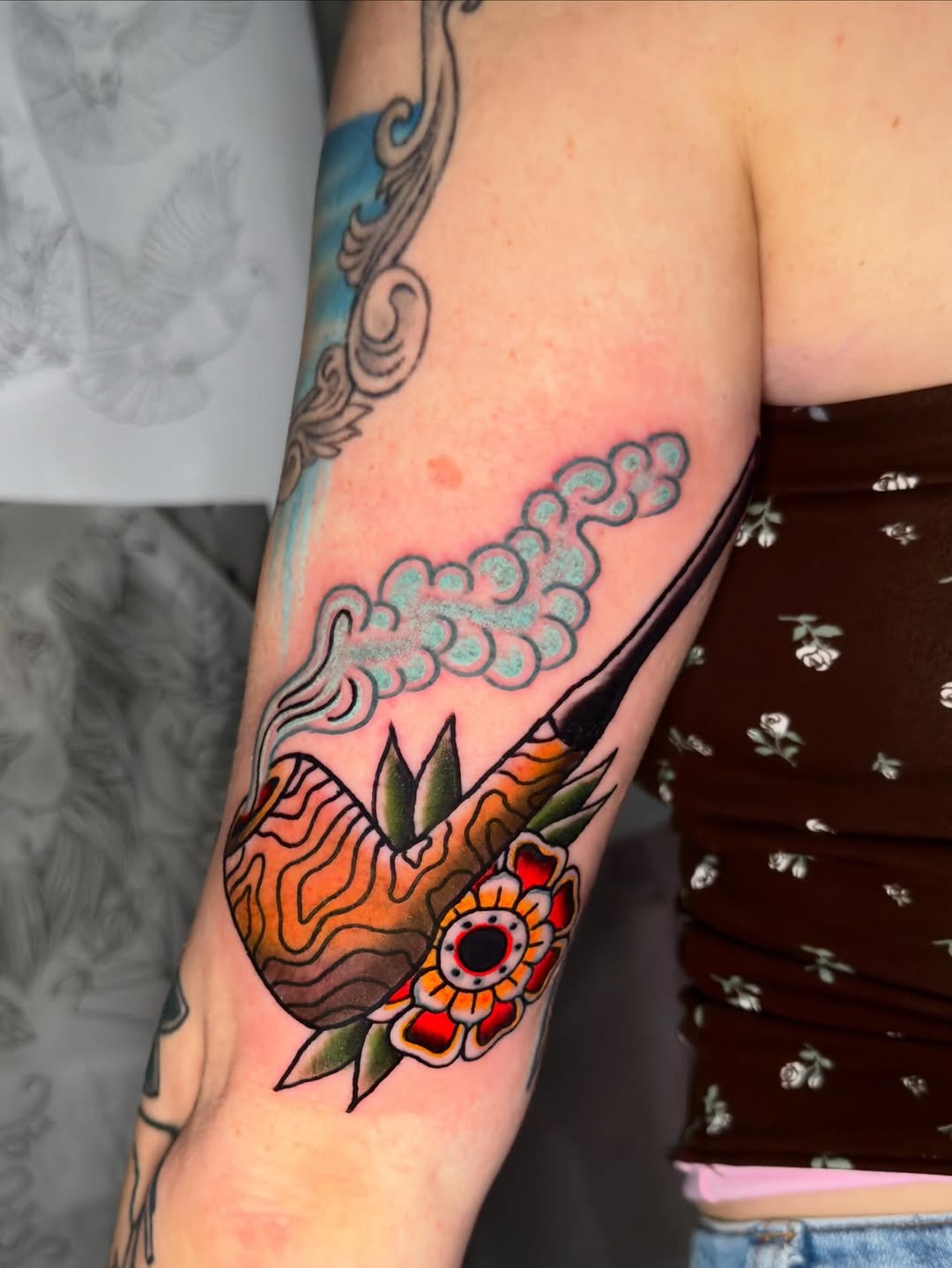 Tattoo by @sethwlkr — american_traditional, illustrative