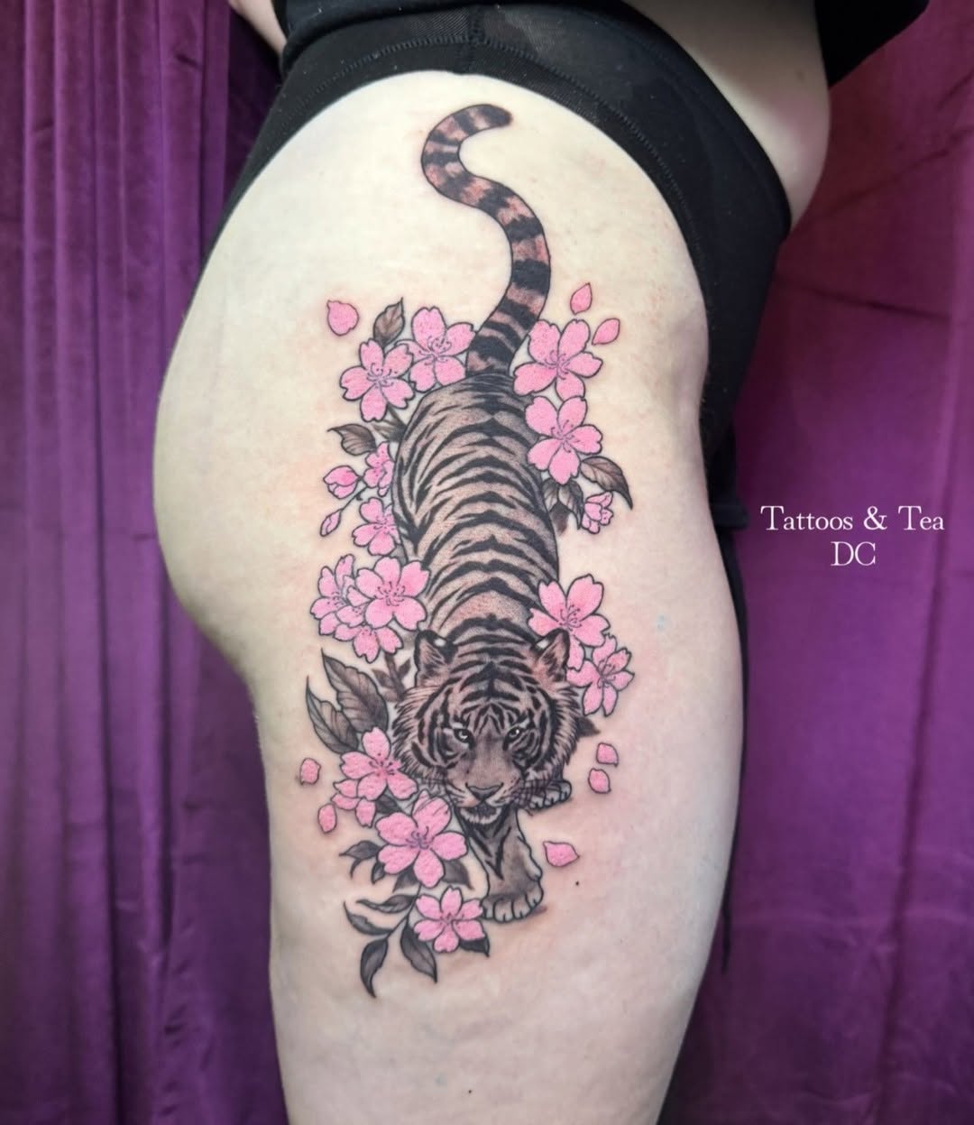 Tattoo by @tattoosandteadc — realism, japanese_irezumi