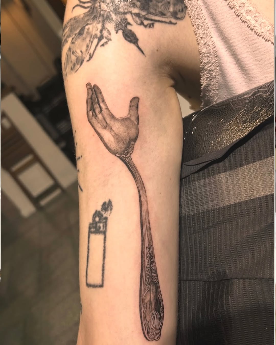 Tattoo by @____e_d_e_n____ β realism, black_and_grey