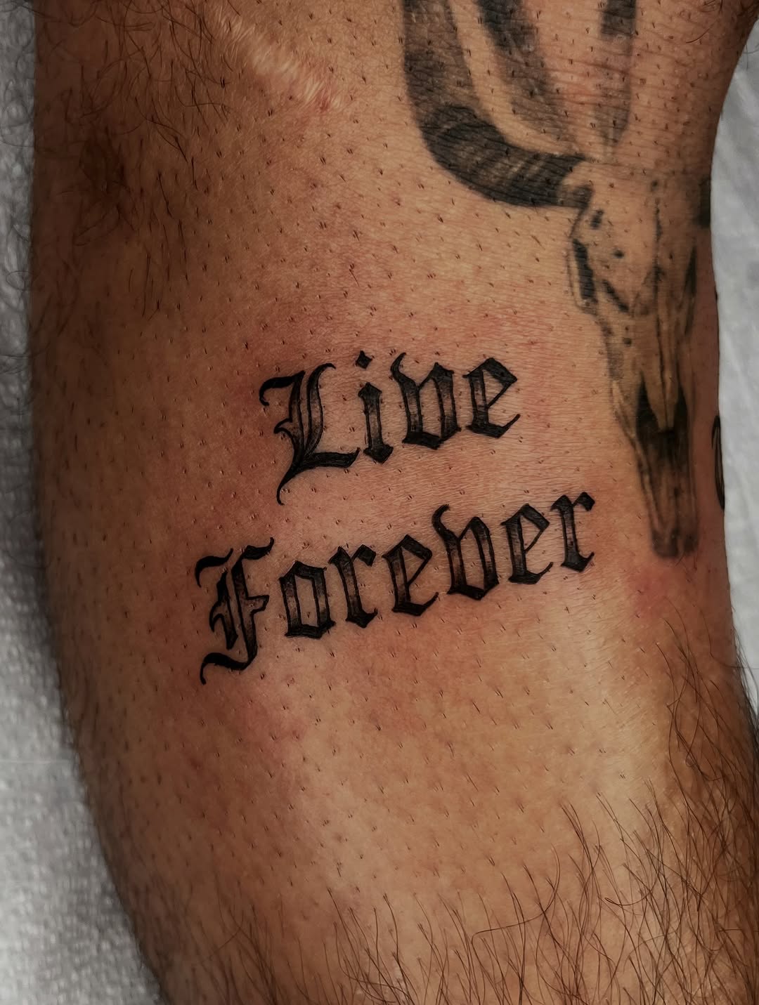 Tattoo by @dirty_funq — lettering_script