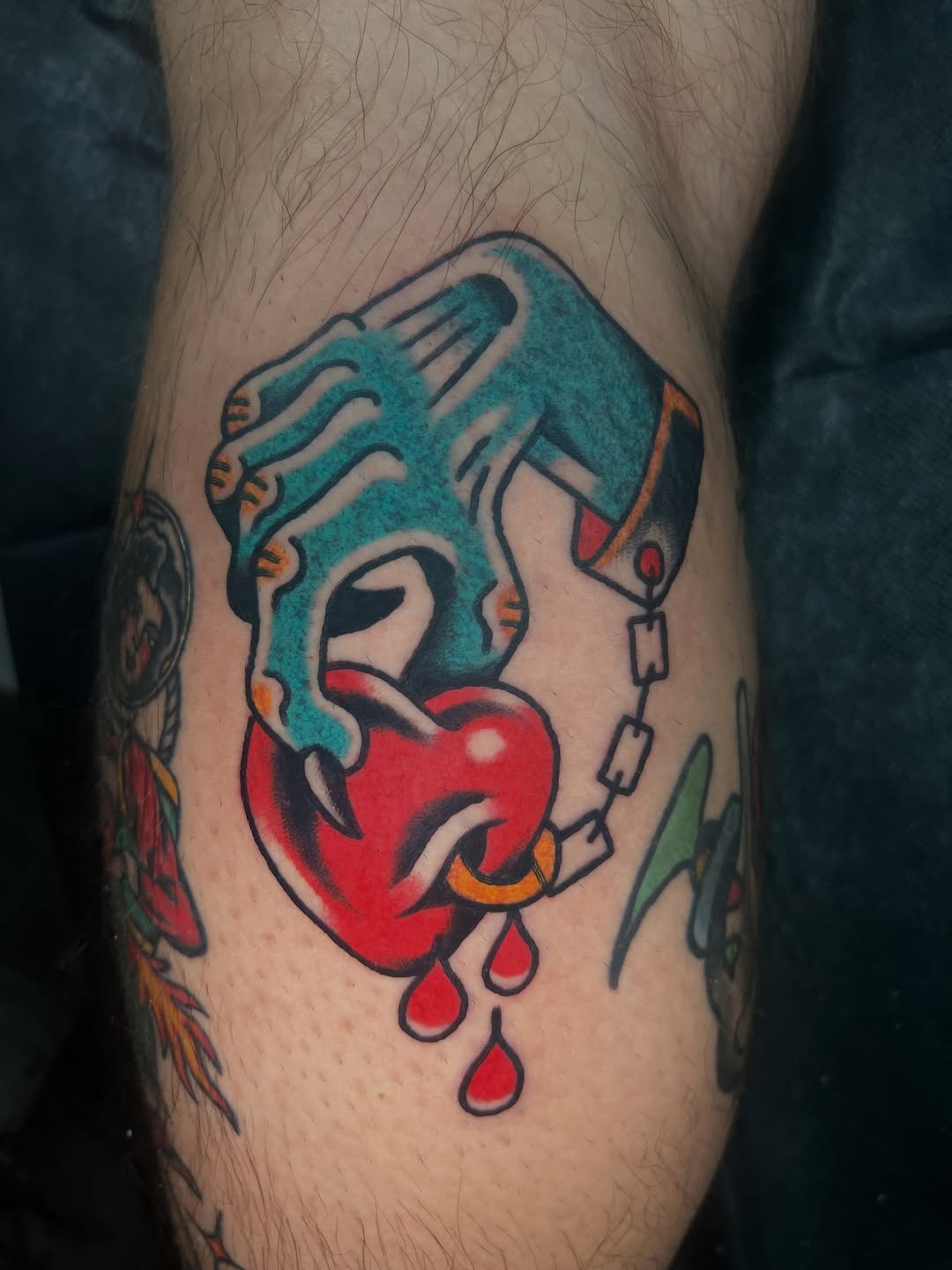 Tattoo by @hp.tattoos — american_traditional, illustrative