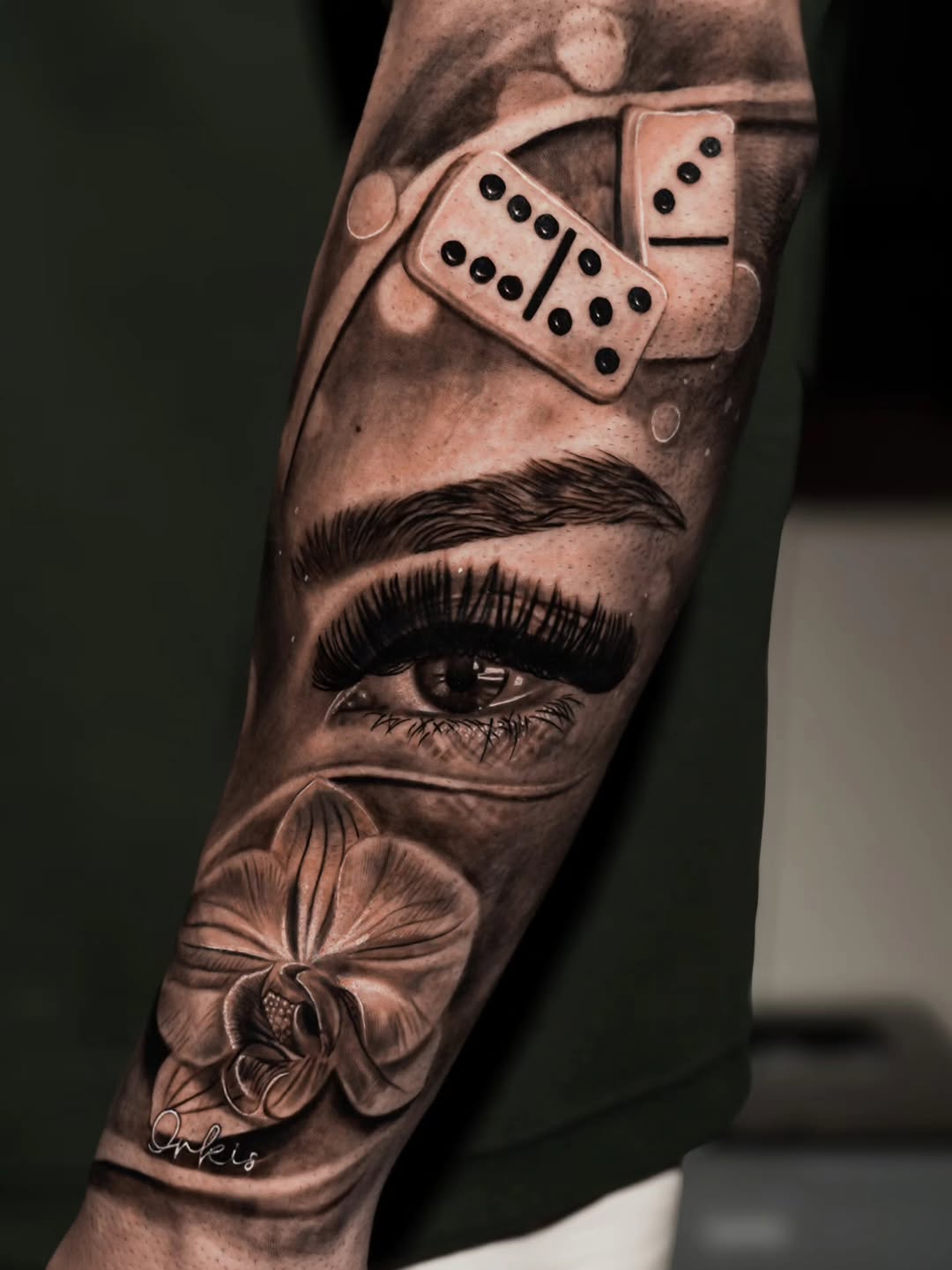 Tattoo by @baxttertattoo β realism, black_and_grey