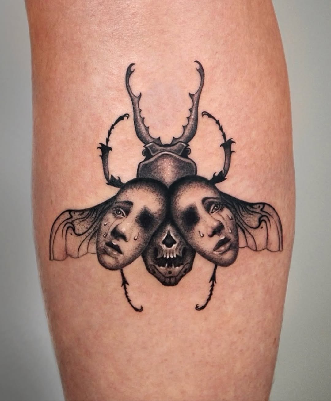 Tattoo by @nancebaozi — dark_realism