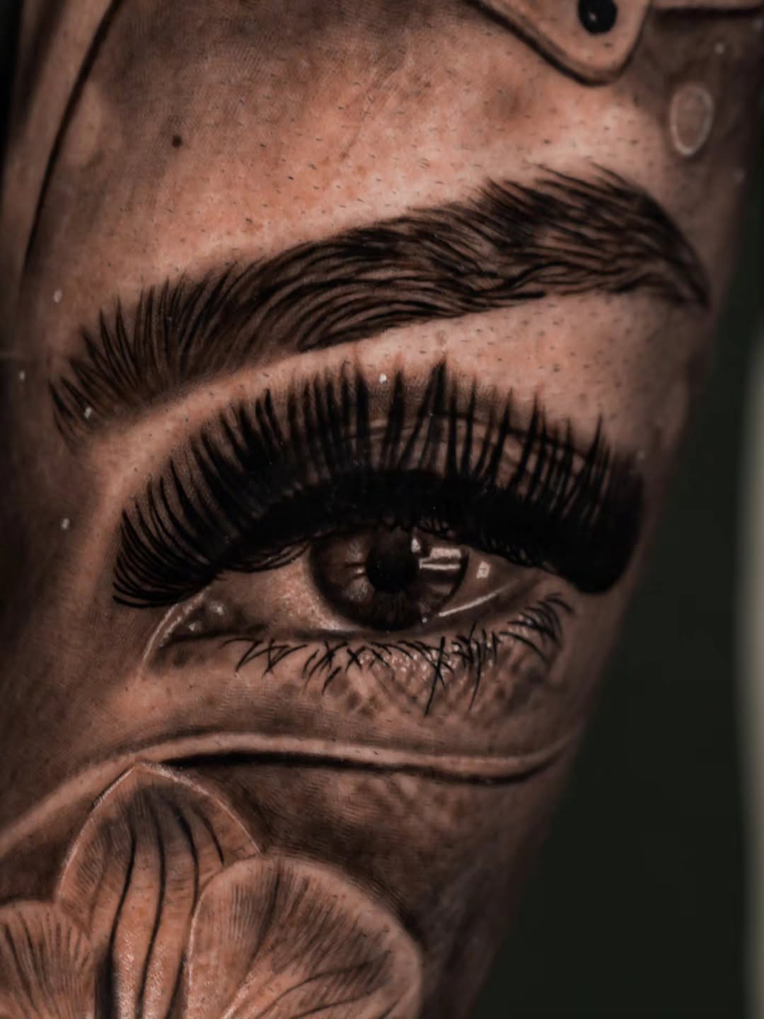 Tattoo by @baxttertattoo β realism, black_and_grey