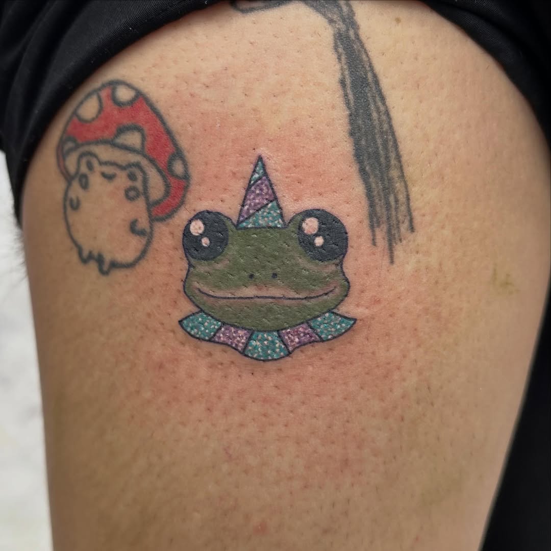 Tattoo by @nickihoverson — illustrative, new_school