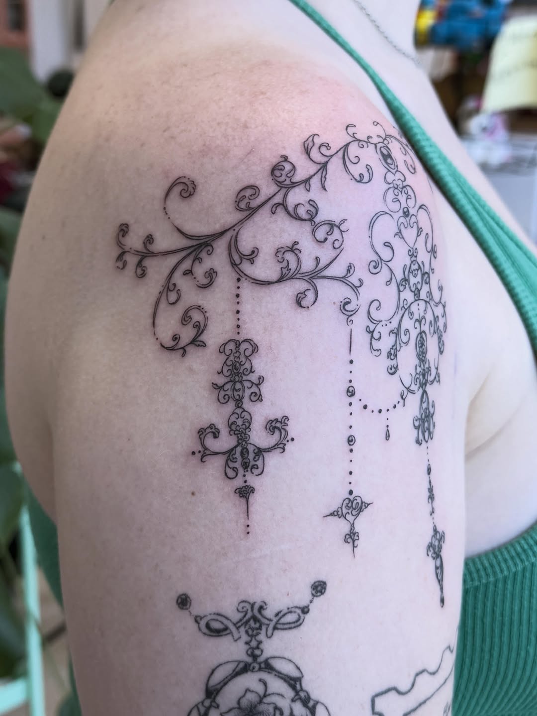 Tattoo by @inkbychenny — fine_line, ornamental