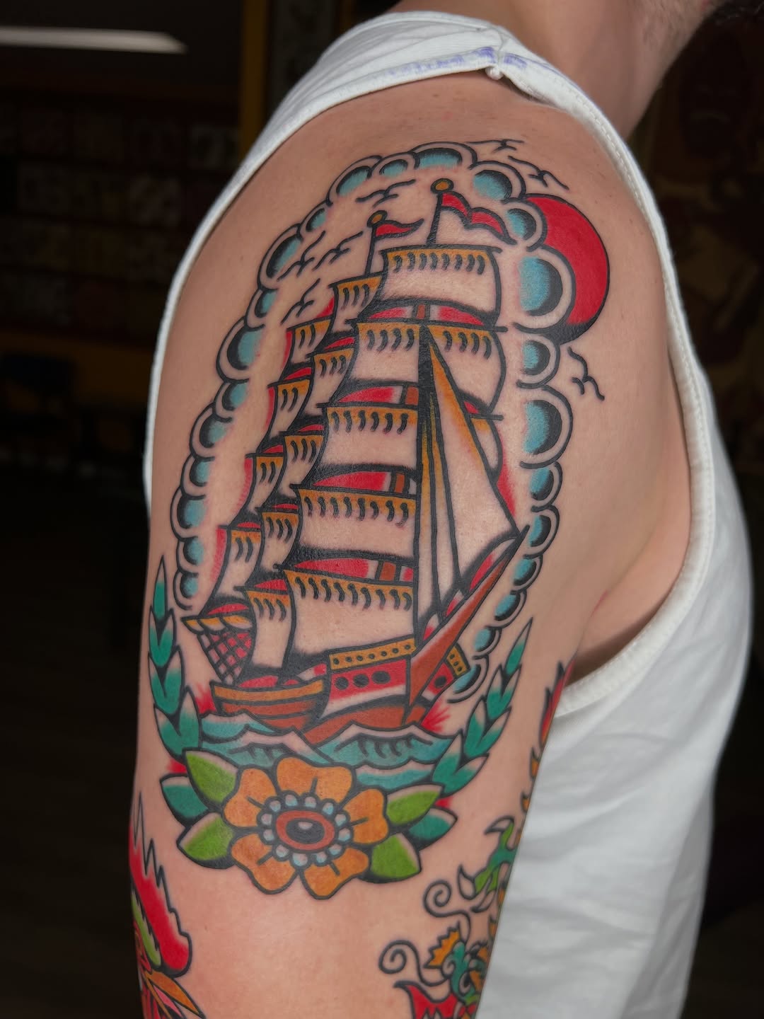 Tattoo by @tylerdavistattoo — american_traditional