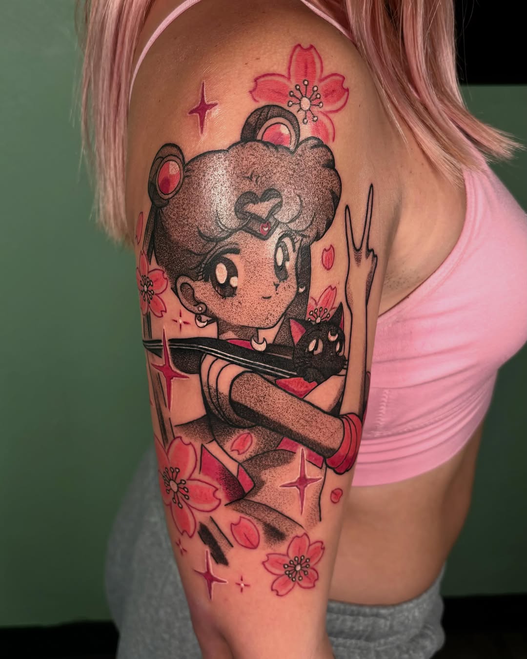 Tattoo by @seibastattoos — anime, illustrative
