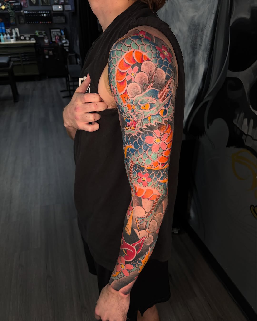 Tattoo by @seibastattoos — japanese_irezumi, illustrative