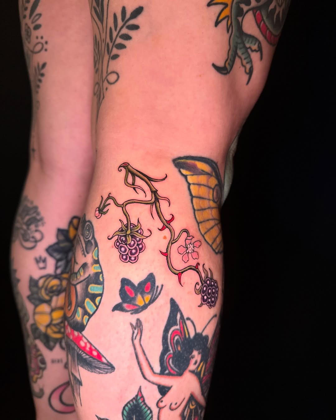 Tattoo by @patternfreak — american_traditional, illustrative