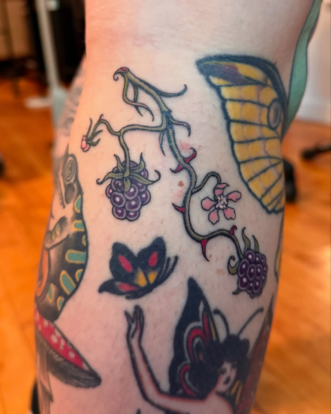 Tattoo by @patternfreak — american_traditional, illustrative