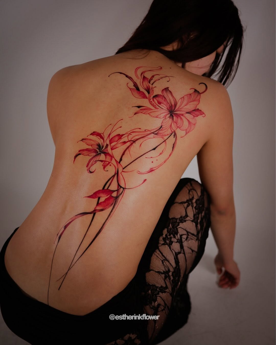 Tattoo by @estherinkflower — fine_line