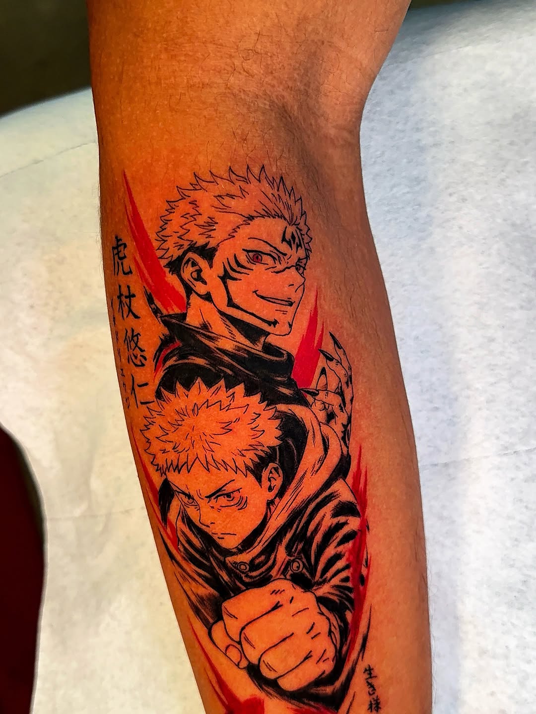 Tattoo by @suchlovelypoison — anime