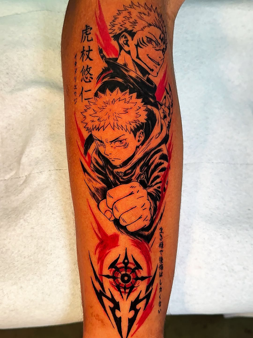 Tattoo by @suchlovelypoison — anime