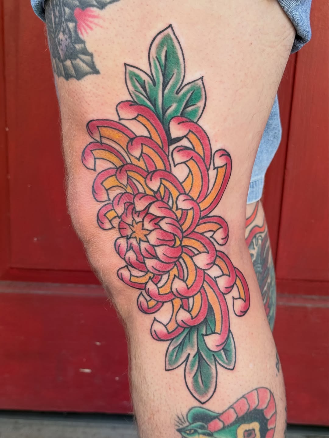 Tattoo by @kayzzentat2 — japanese_irezumi, american_traditional