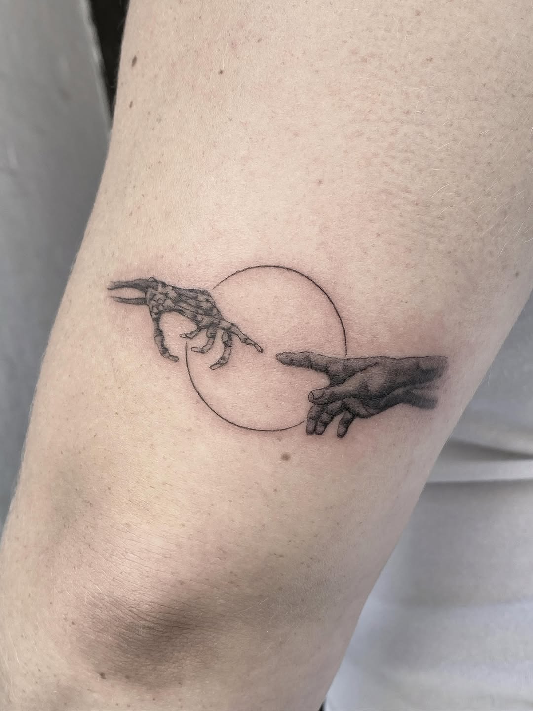 Tattoo by @jayinkytattz โ realism, black_and_grey