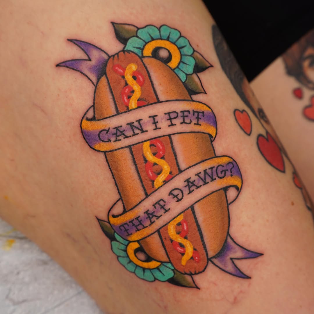 Tattoo by @sarahxtinetattoo — american_traditional, lettering_script