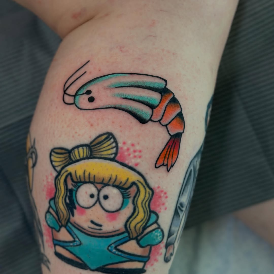 Tattoo by @whitneycreeptattoos — american_traditional, new_school