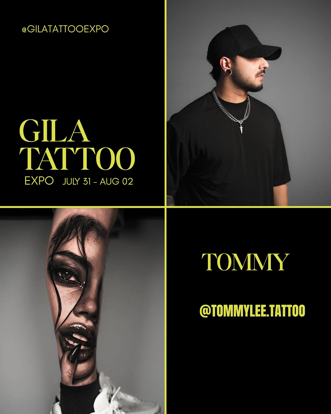 Tattoo by @tommylee.tattoo — realism, black_and_grey