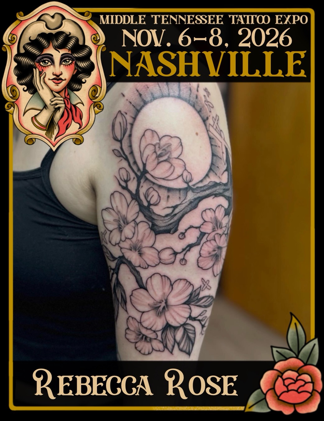 Tattoo by @rebecca.rose.tattoos โ american_traditional, black_and_grey