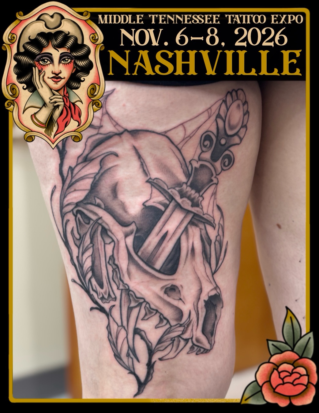 Tattoo by @rebecca.rose.tattoos โ black_and_grey, realism