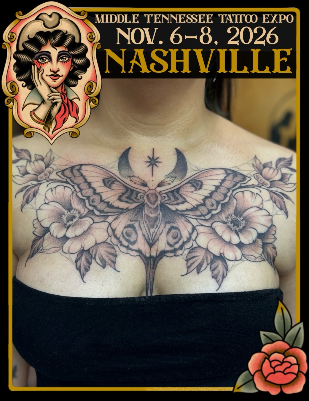 Tattoo by @rebecca.rose.tattoos โ black_and_grey, realism