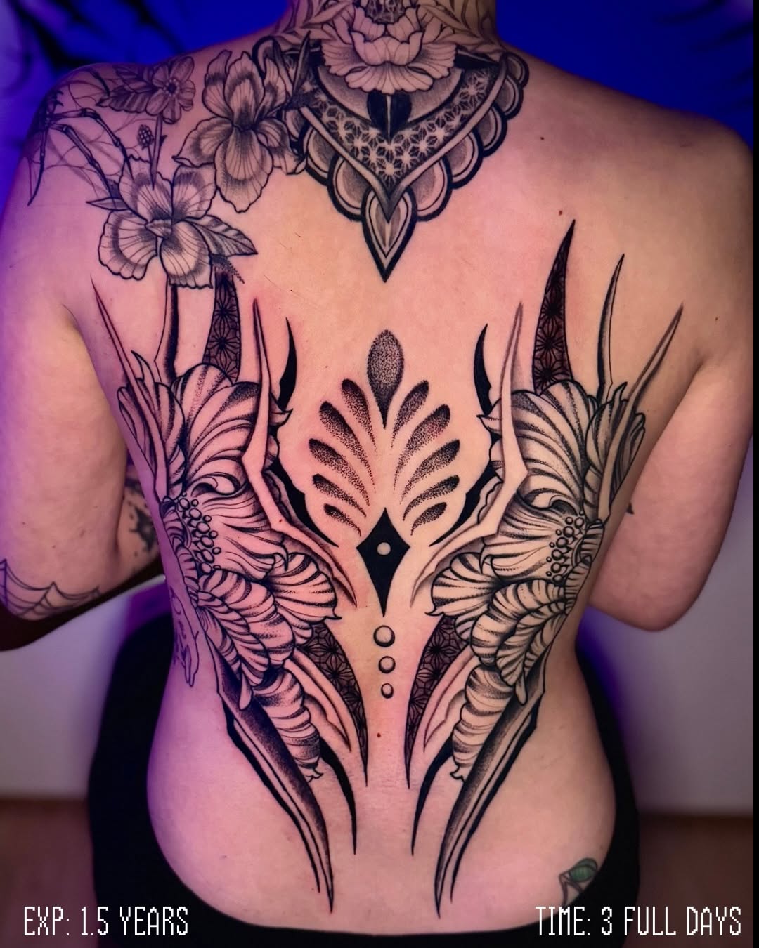 Tattoo by @pikashi_tattoos — black_and_grey, dotwork