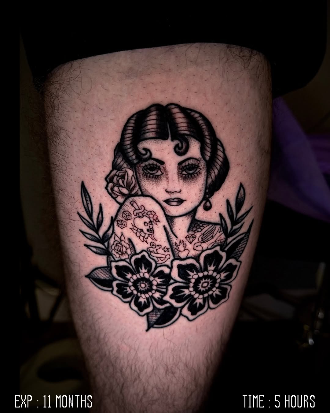 Tattoo by @pikashi_tattoos — american_traditional, black_and_grey