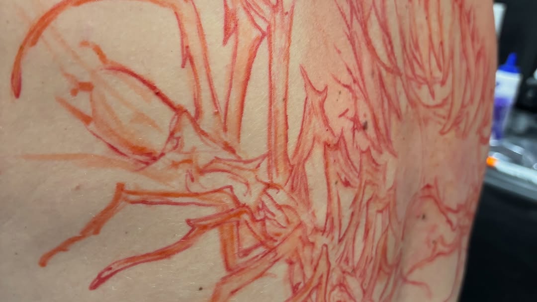 Tattoo by @komfort — sketch