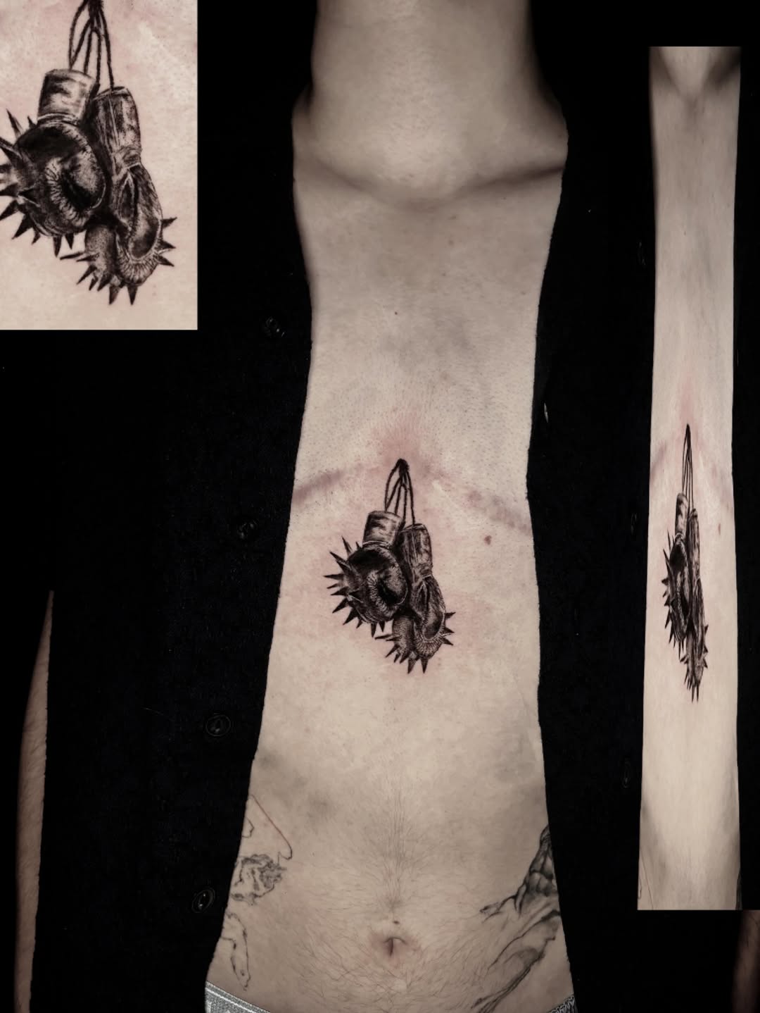 Tattoo by @stainedskintattoo — blackwork